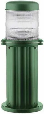 NOVOLUX 228B-G05X1A-05 OMO Modern Kültéri Állólámpa Átlátszó, Zöld E27 IP55