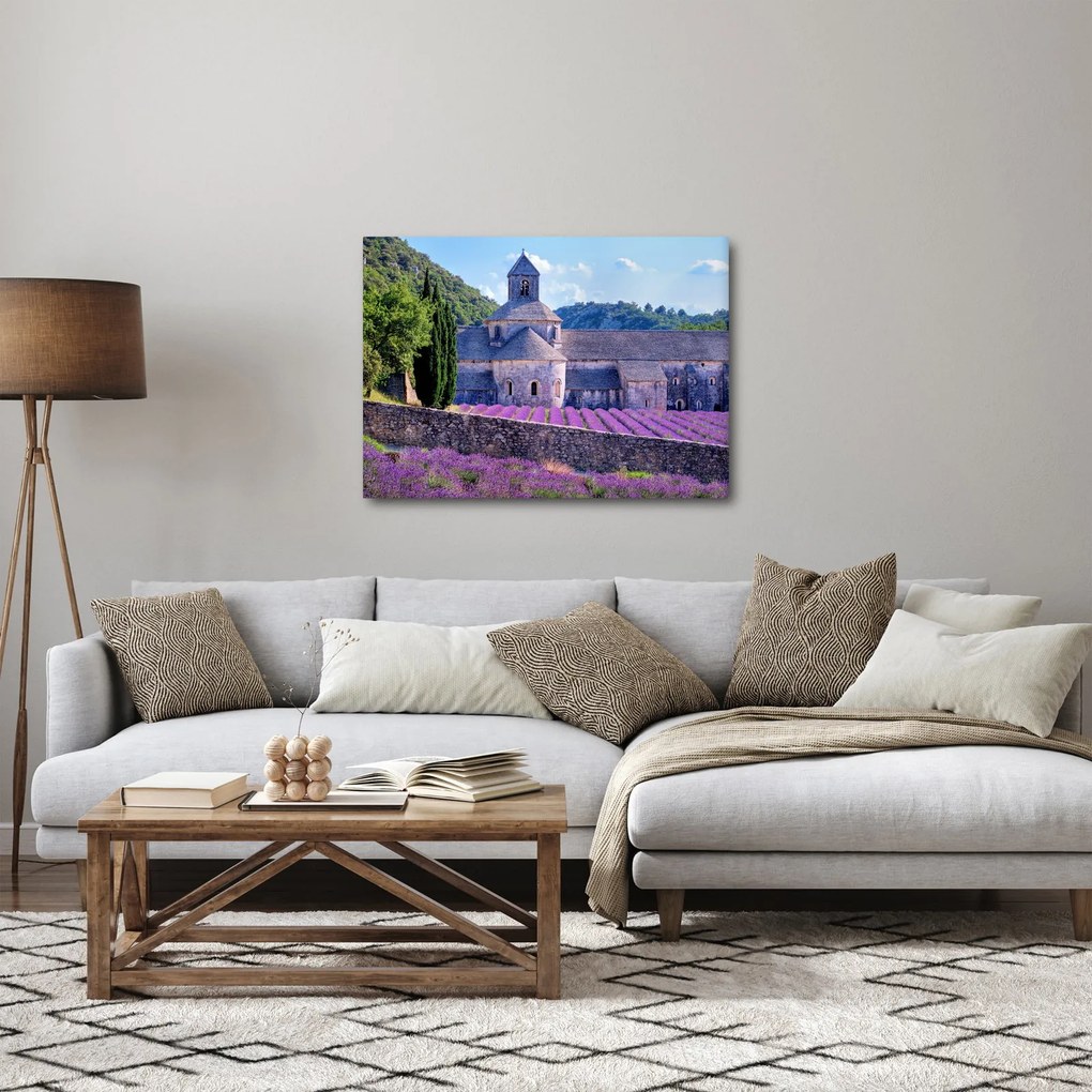 Kép - Levendula mező (70x50 cm)