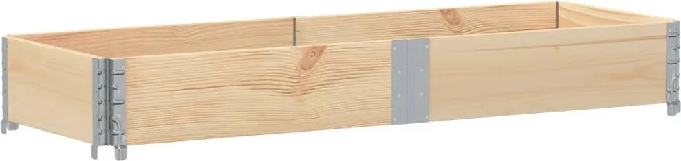 vidaXL tömör fenyő kerti virágláda 150 x 50 cm