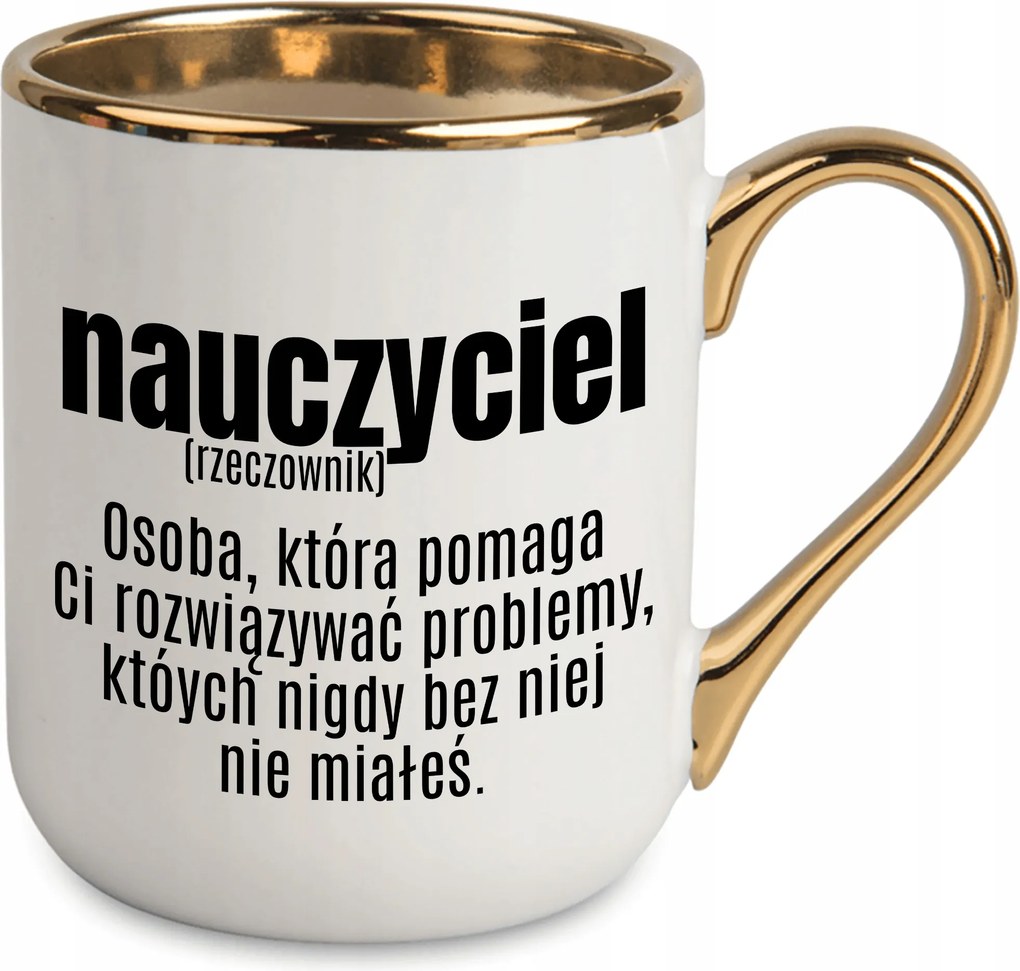 Elegáns Bögre Fehér Ajándék Tanárnak Tanár (főnév) Minták