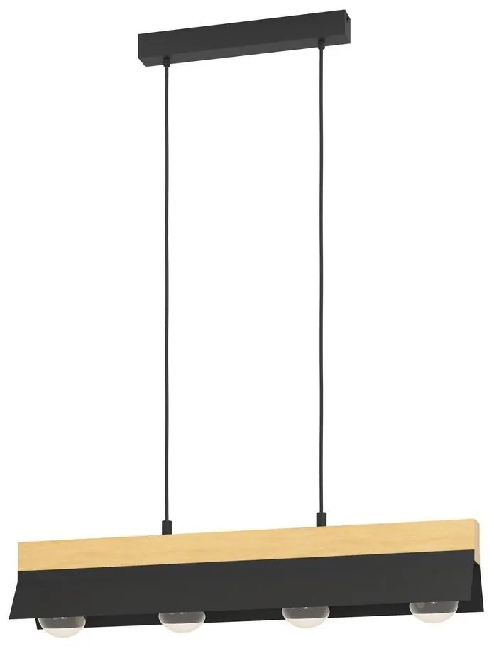 Eglo 900444 - Csillár zsinóron TARRAFO 4xE27/40W/230V