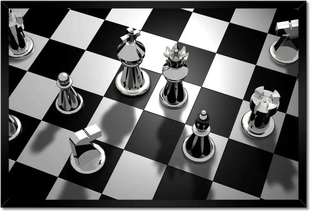 Poszterek keretben 60x40 Sakk