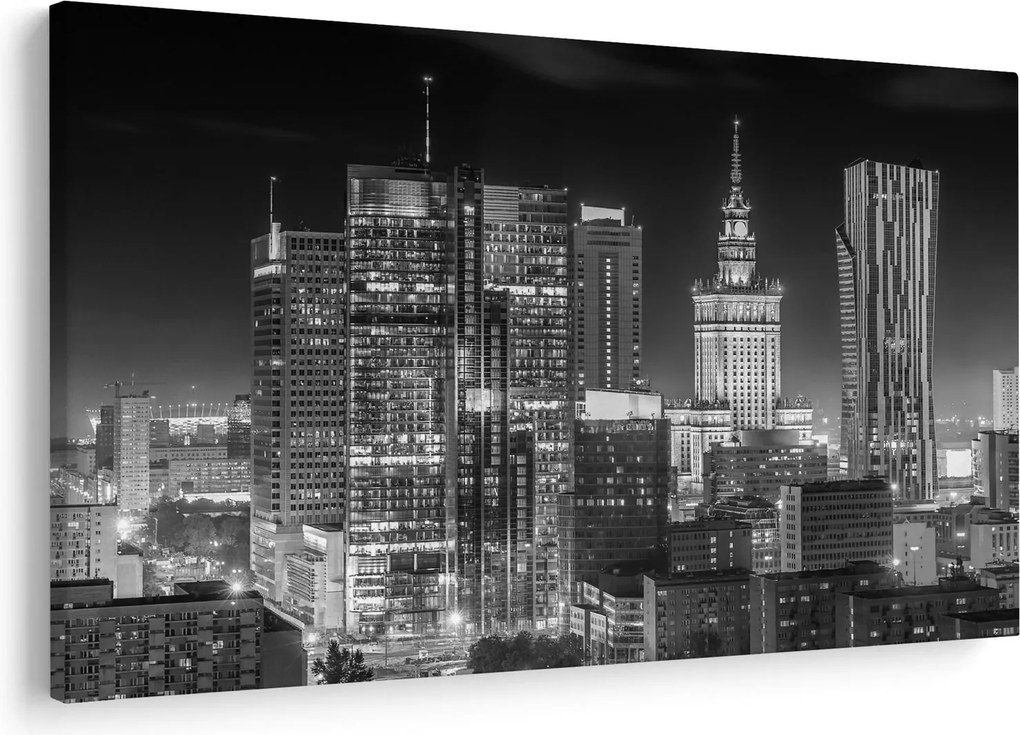 Kép - Fekete-fehér New York (90x60 cm)
