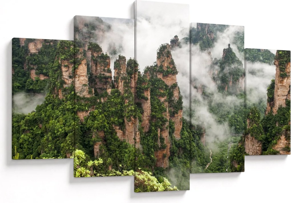 Kép - Zhangjiajie Nemzeti Park, Kína (150x105 cm)