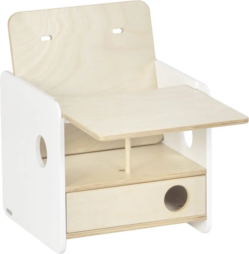 Natúr színű etetőszék tálca Nuun – Kave Home