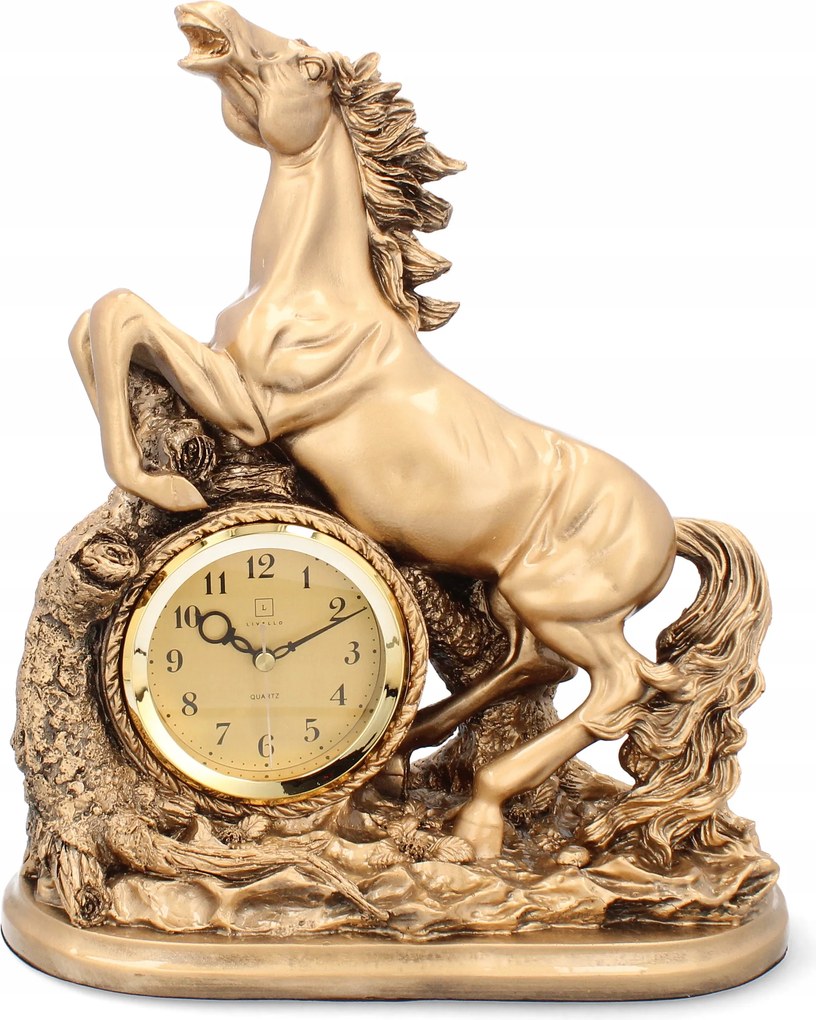 Kandallóóra arany Livello Ló luxus arany palota dekoráció