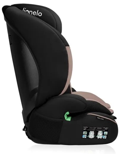 Lionelo - Autós gyerekülés LEVI i-Size 76-150 cm Bézs Latte