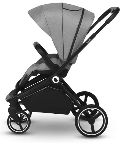 Lionelo - MIKA 2 az 1-ben kombinált babakocsi Grey Stone