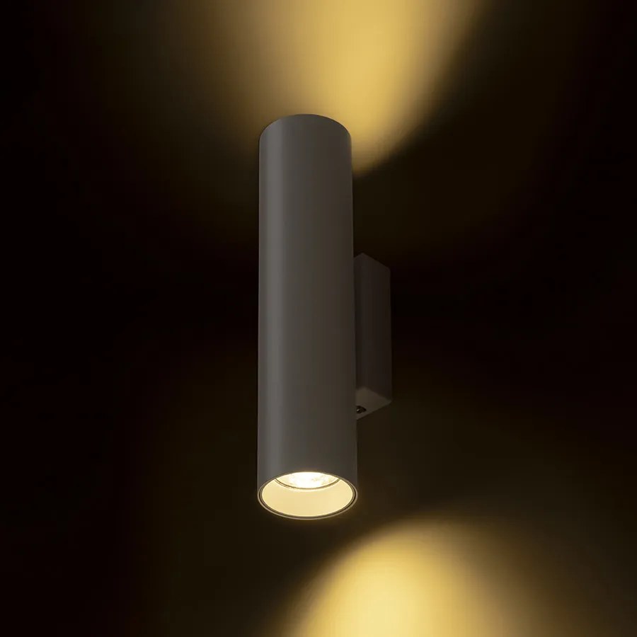 RENDL LUKE fali lámpa fehér 230V LED GU10 2x7W