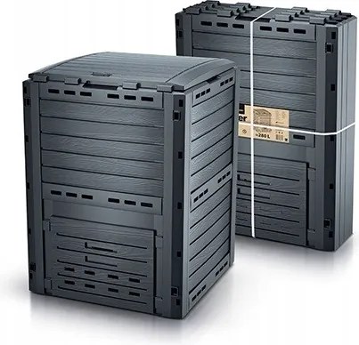 Compo Woody kerti komposztáló 280L fekete