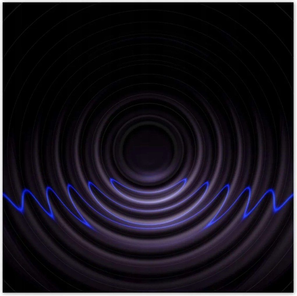 Poszterek 140x140 Zenei hullámok