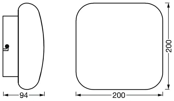 Ledvance-LED Dimmelhető fürdőszobai lámpa SMART+ AQUA LED/12W/230V IP44 Wi-Fi