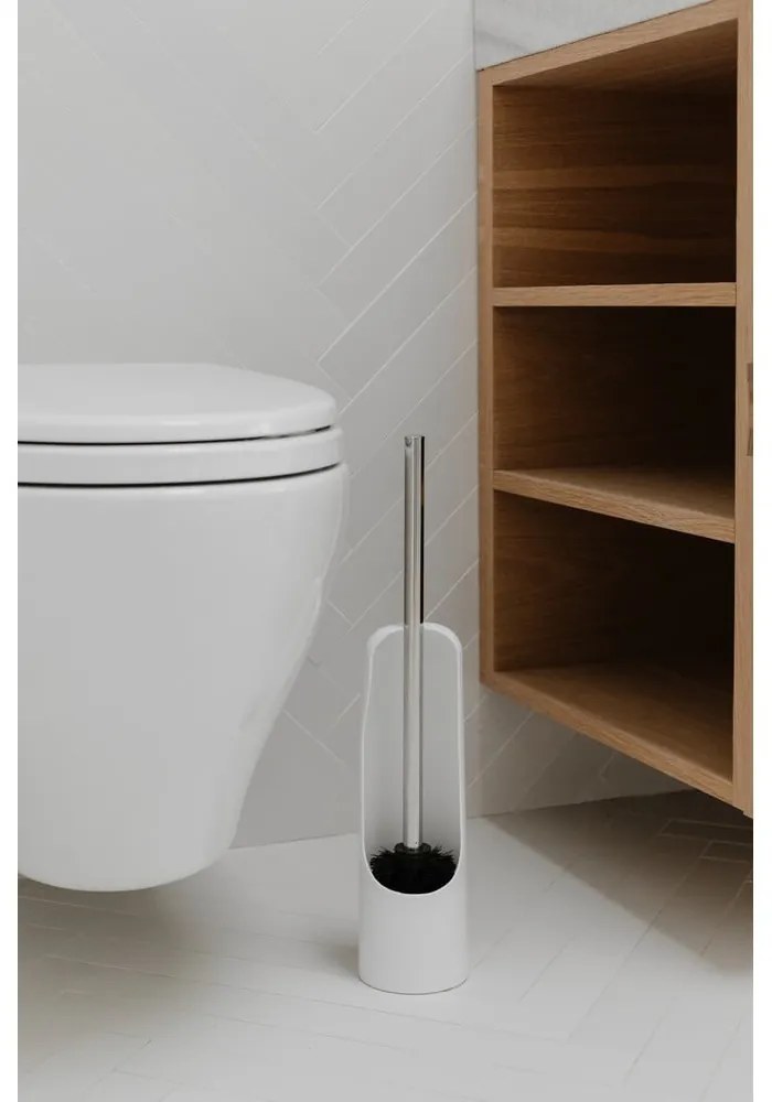 Fehér műanyag WC-kefe Touch – Umbra