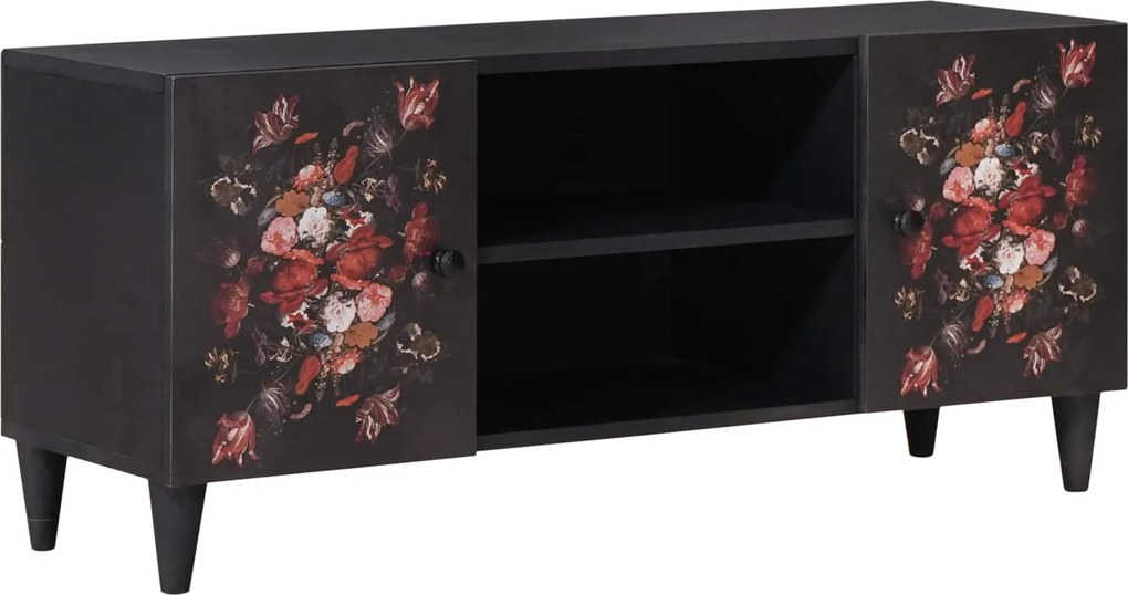 vidaXL Tároló szekrények Sokszínű 105 x 33,5 x 46 cm Tömör Mangófát