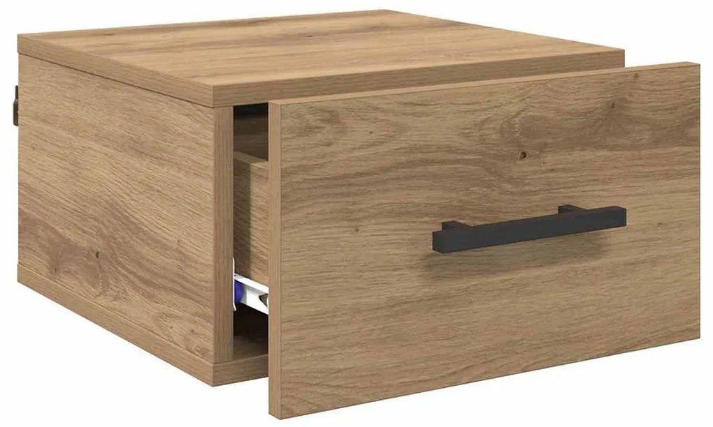 Éjjeliszekrény kézműves tölgy 35 x 35 x 20 cm Faanyag