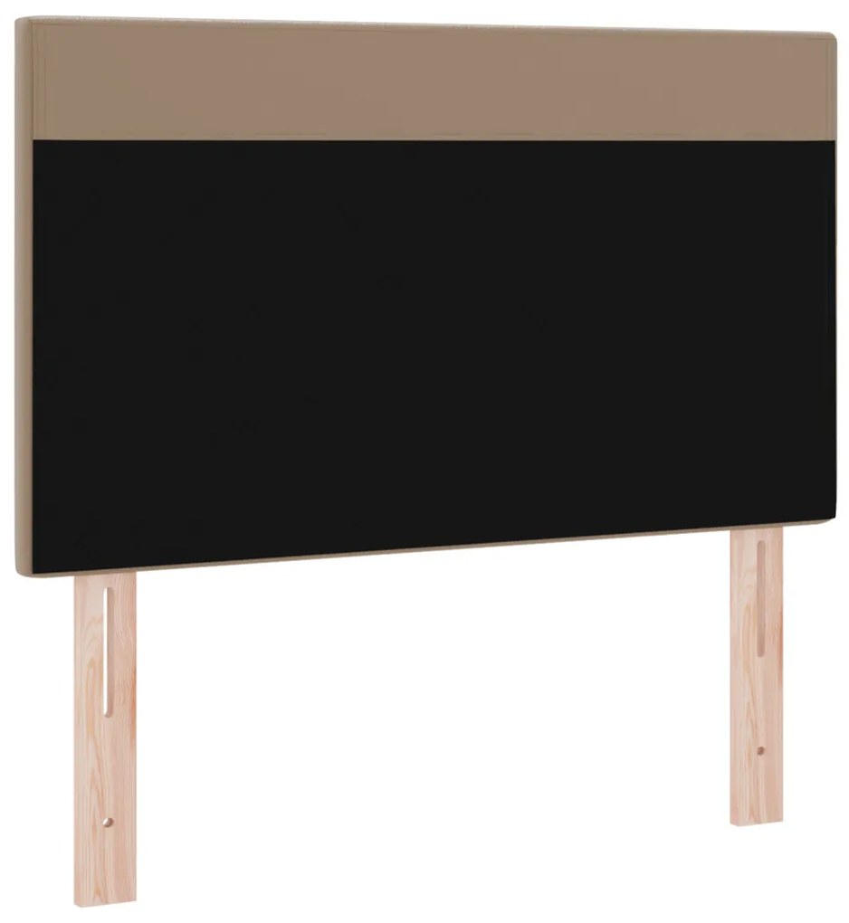 Fejtámla LED -es lámpákkal fejtámlával Cappuccino 100 cm PVC