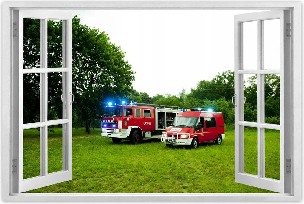 Poszterek 90x60 Tűzoltóság