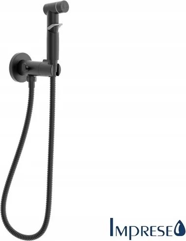 Imprese Kucera falsík alatti bidé csaptelep, matt fekete