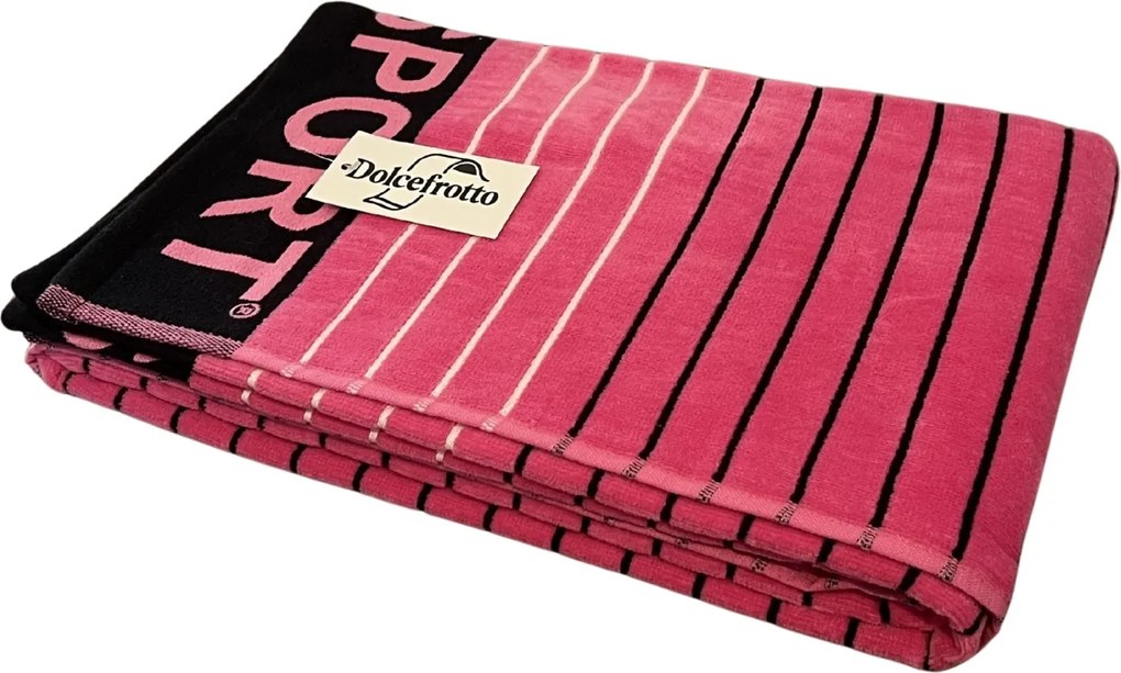 SPORT Strandtörölköző pink 165x90cm