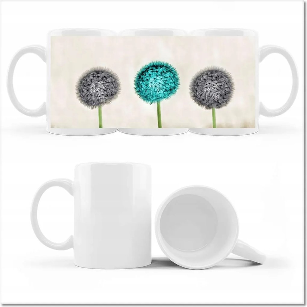 Fényképes bögre Kék pitypang