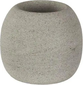 Fürdőszobai fogkefetartó bögre homokkő 10cm