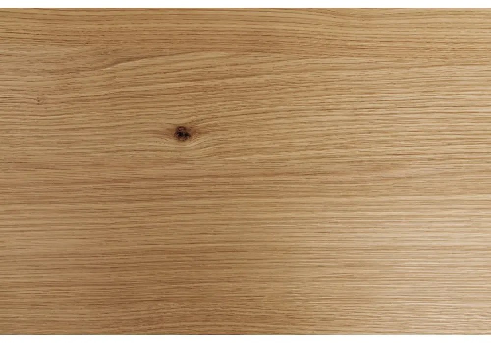 Étkezőasztal tölgyfa dekoros asztallappal 100x220 cm Heaven – Actona