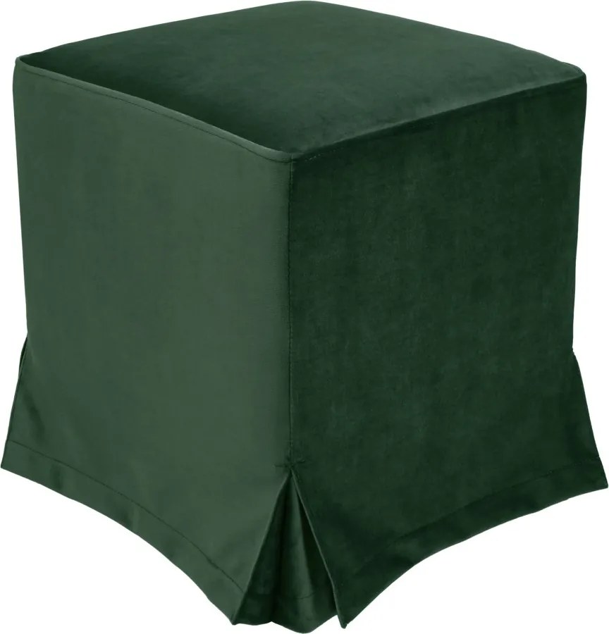 Cube H puff huzattal - H56 szövet - zöld R