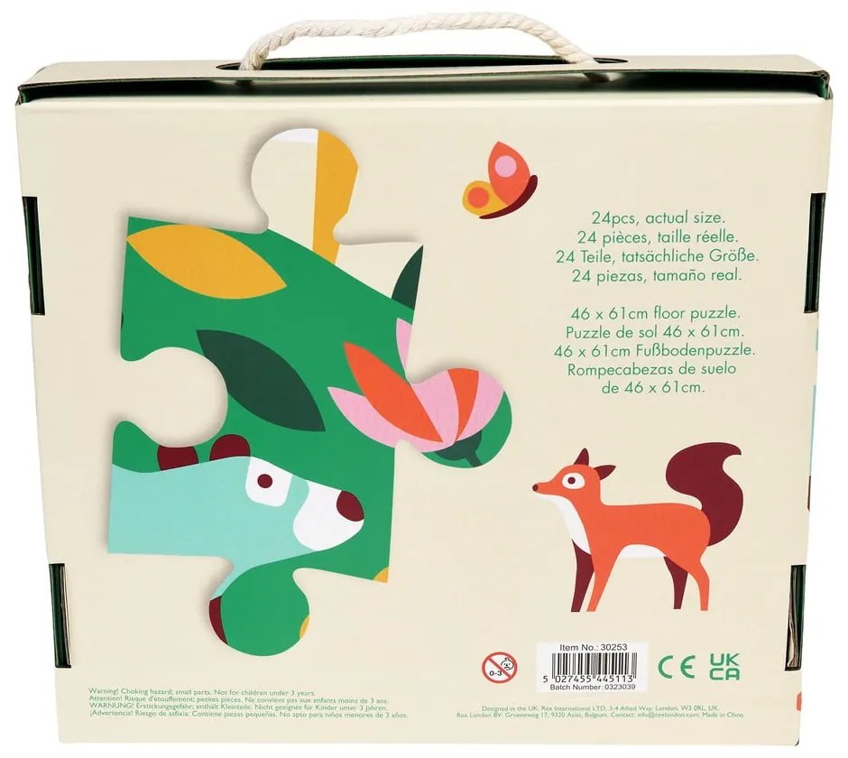 Puzzle (darabszám 24) Woodland – Rex London