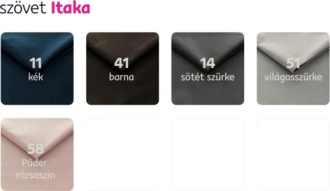 Teljesen kárpitozott heverő, 3-as ülés, mustár színű szövet, LUANA