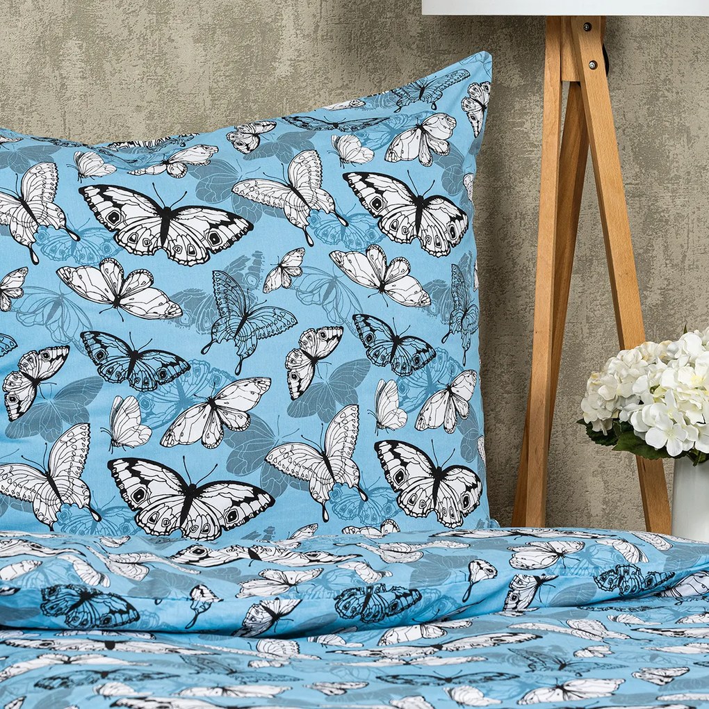 4Home Butterflies ágyneműhuzat, 220 x 200 cm, 2 db 70 x 90 cm