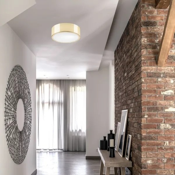 Mennyezeti lámpa DANTE 1xE27/60W/230V á. 26 cm arany