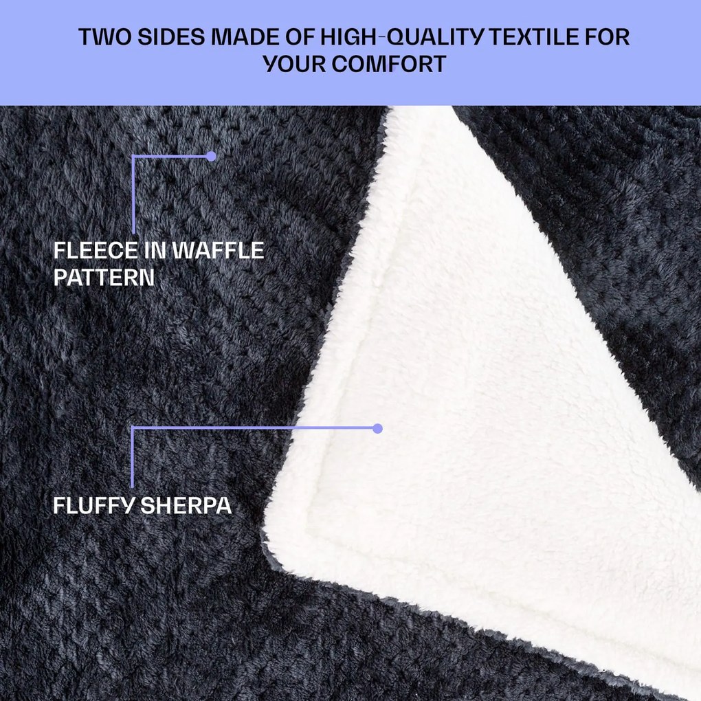 Klarstein DR Watson Deluxe XXL, elektromos takaró, 160 W, 9 fűtési fokozat, 200 x 180 cm