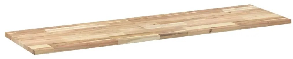 2 db kezeletlen tömör akácfa függőpolc 160 x 40 x 2 cm