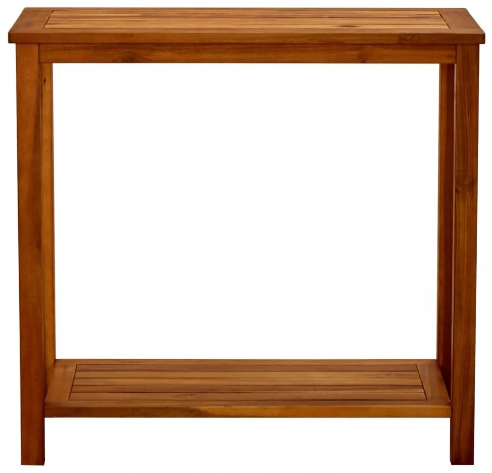 tömör akácfa kerti tálalóasztal 80 x 35 x 75 cm