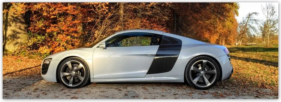 Fotótapéta flizelina 624x219 fehér Audi Tt