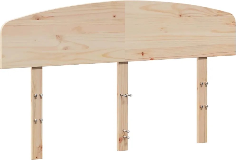 vidaXL tömör fenyőfa fejtámla 150 cm