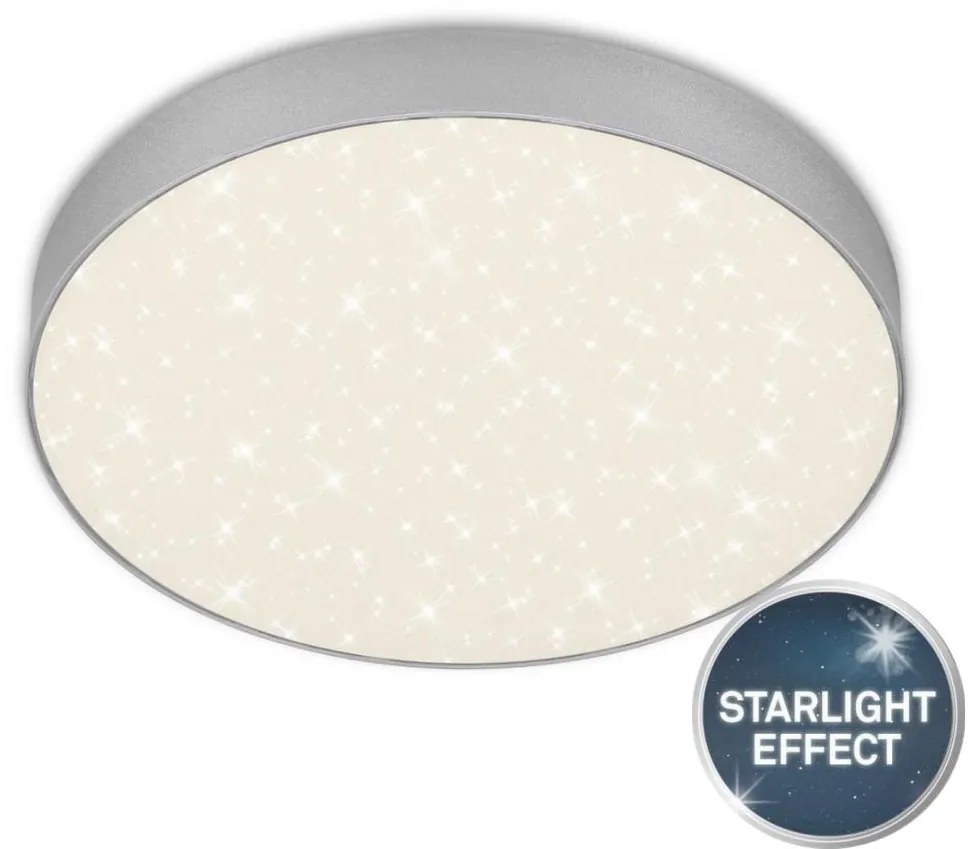 Briloner 7074-414 -LED Mennyezeti lámpa STAR SKY LED/21W/230V átm. 28 cm ezüst