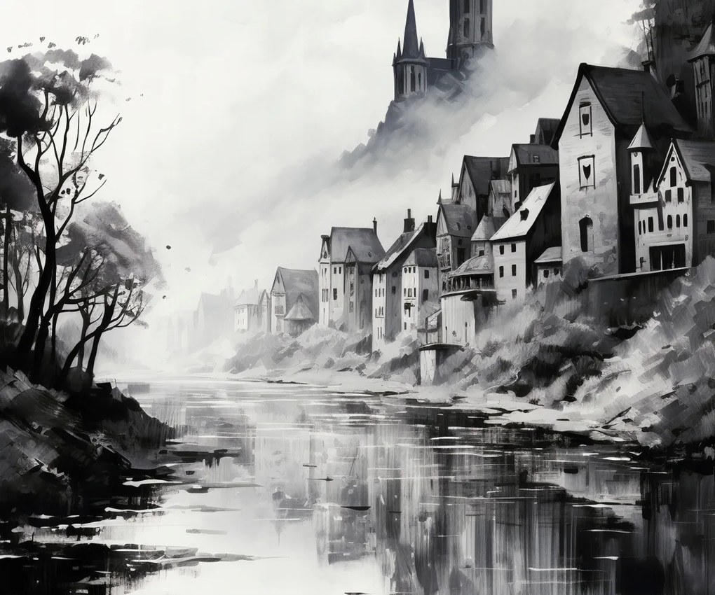 Poszter 60x50cm Ködös Reflex