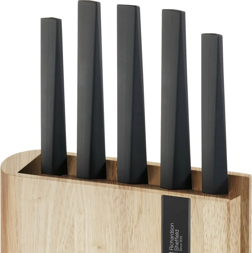 Amefa amerikai 5 db-os konyhai késkészlet blokkban