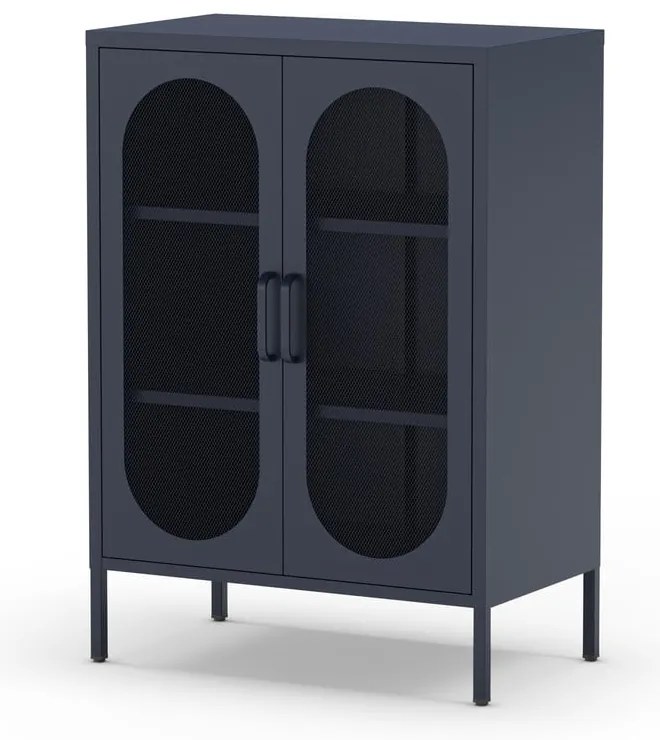 Sötétkék szekrény 70x100 cm Diora – Marckeric