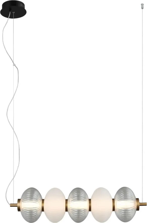 Függeszték Fehér Testa ITALUX-PND-84938-4-BK