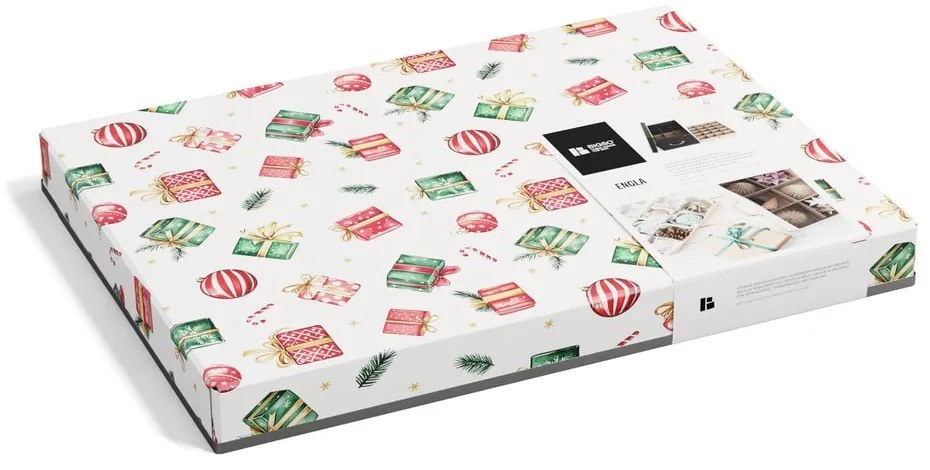 Fedeles dekoratív karton tárolódoboz 37x50x15 cm Engla Christmas Storage – Bigso