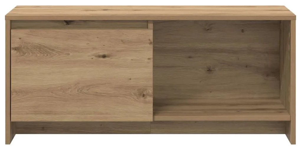 TV állvány kézműves tölgy 90 x 35 x 40 cm Faanyag