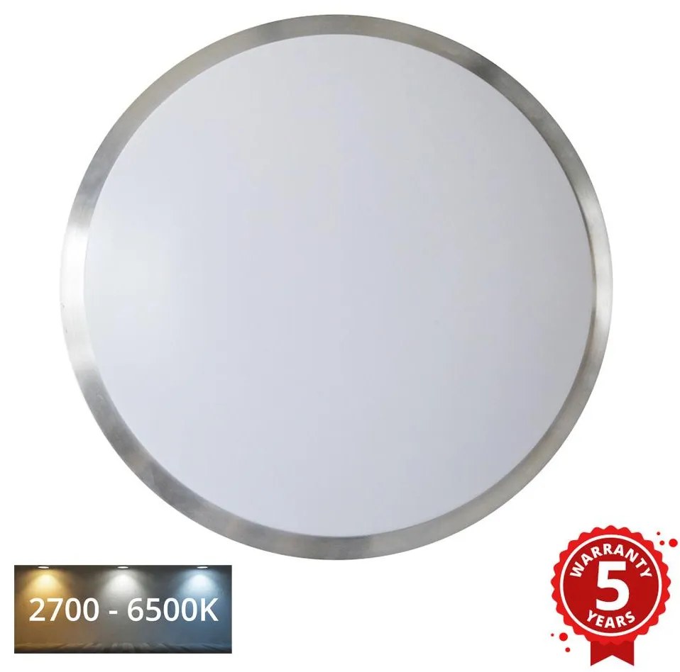 APLED - LED Mennyezeti lámpa érzékelős LENS PP TRICOLOR LED/18W/230V 1210lm
