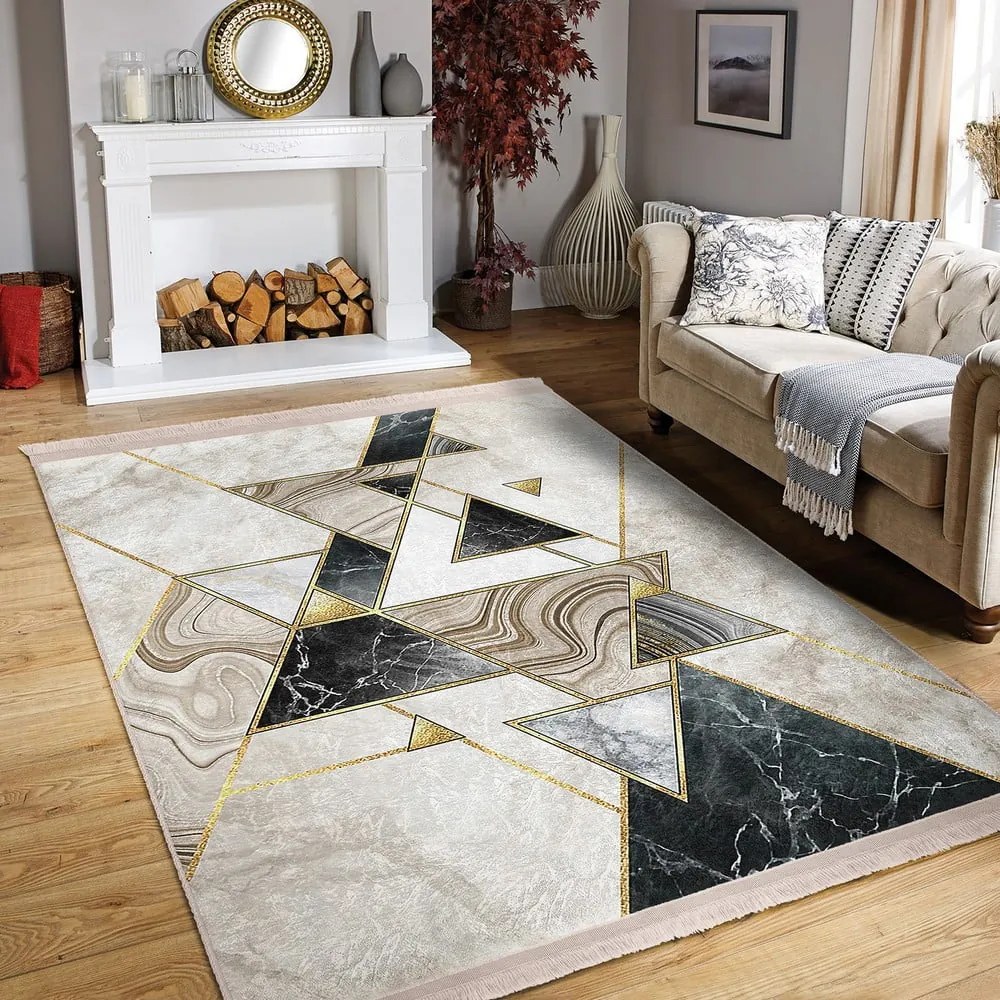 Bézs szőnyeg 120x180 cm – Mila Home