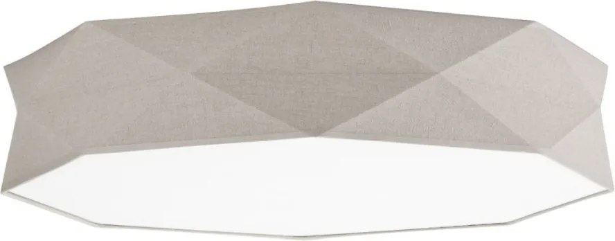TK LIGHTING 6196 KANTOOR Ernyős Mennyezeti Lámpa Bézs, Fehér E27 IP20