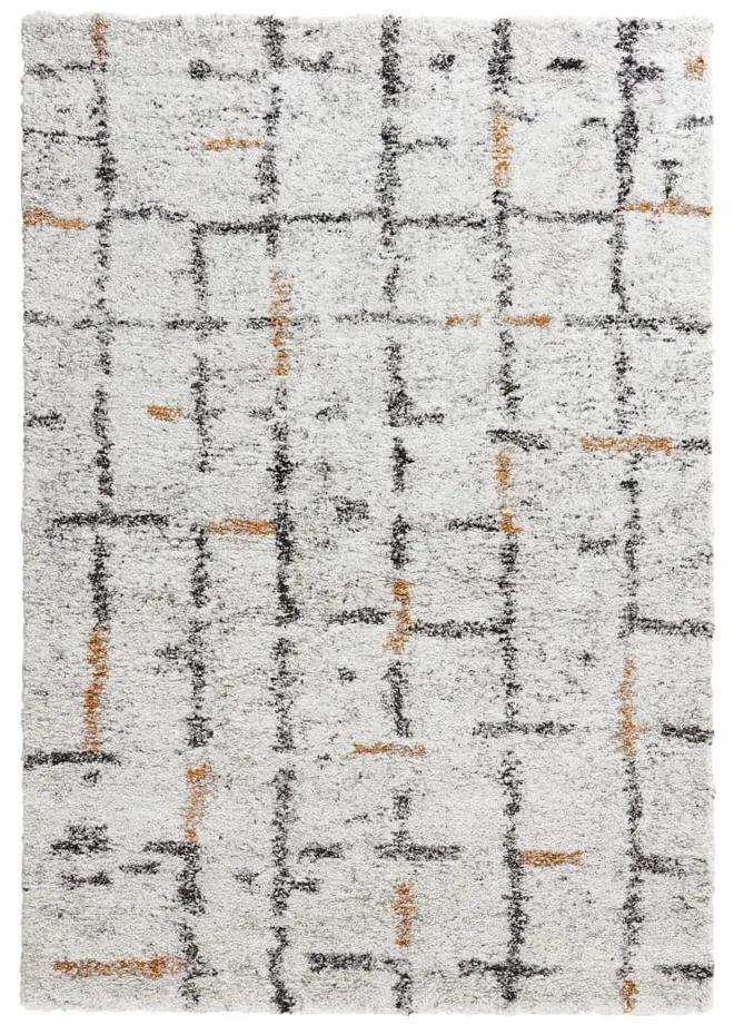 Grid krémszínű szőnyeg, 200 x 290 cm - Mint Rugs