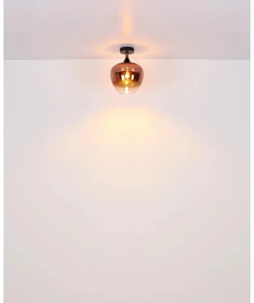 Globo 15548DG - Mennyezeti lámpa MAXY 1xE27/40W/230V réz