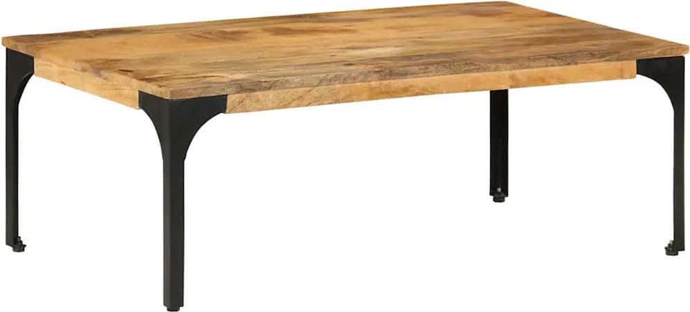 vidaXL tömör mangófa dohányzóasztal 100 x 55 x 35 cm