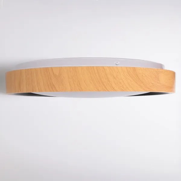 Brilagi - Dimmelhető LED mennyezeti lámpa FLOCO LED/48W/230V átm. 40 cm fa/fekete + távirányító